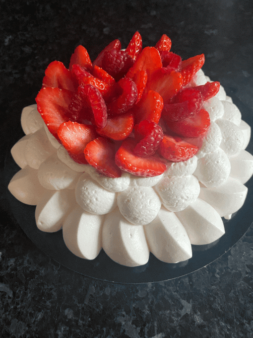 Pavlova fruits rouges